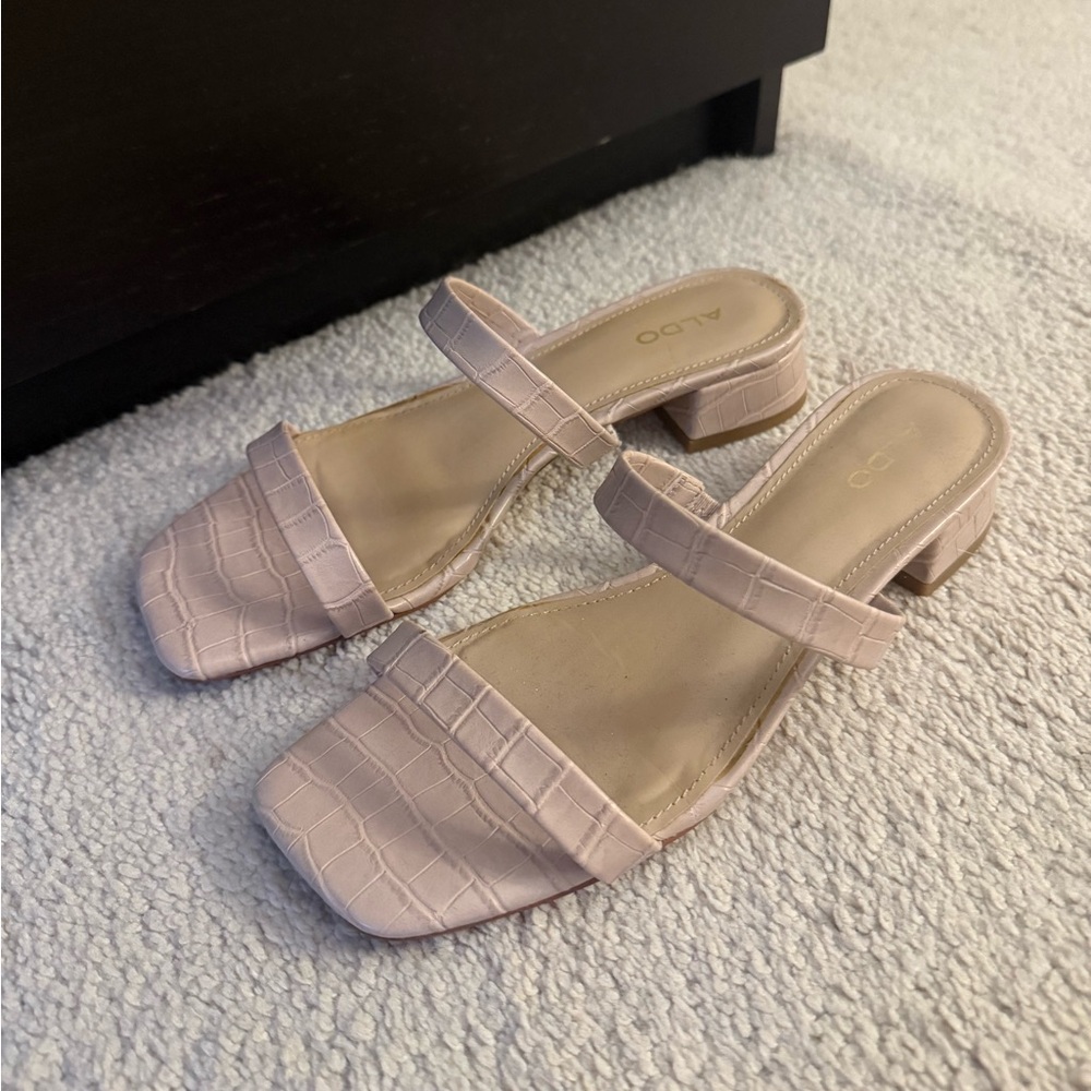 Pink sandals